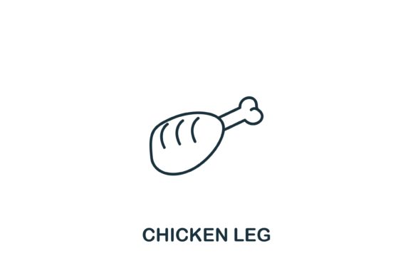 Chicken Leg: A Versatile Symbol for Designers and Creatives