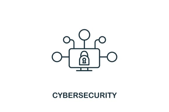 Cybersecurity Icon from Industry 4: A Strategic Visual Tool for Modern Digital Communication