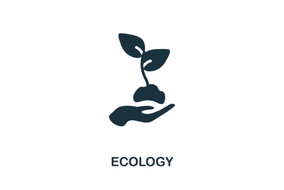 Ecology Icon: Simple, Versatile Design for Creative Projects