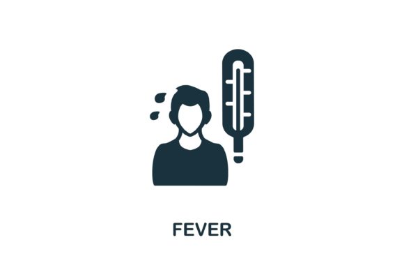 Fever Icon: A Modern Design Asset for Clear Visual Communication
