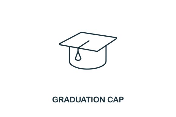 Graduation Cap Icons: A Symbol of Achievement in Modern Design