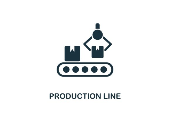 How the Production Line Icon Simplifies Design and Communication Across Industries
