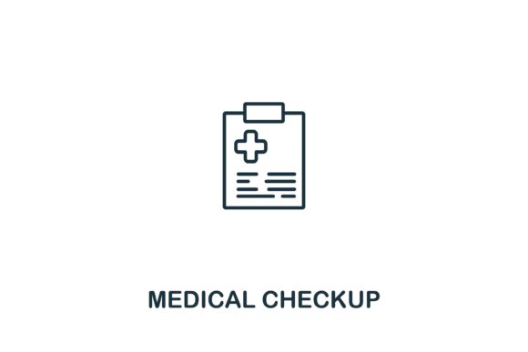 Medical Checkup Icon: A Versatile Design Asset