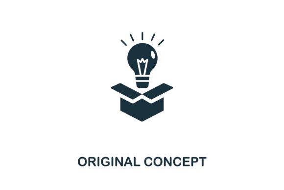 Original Concept Icon: Elevating Modern Design with Visual Precision