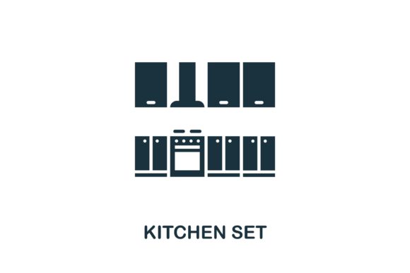 Understanding the Kitchen Set Icon: A Versatile Design Element for Modern Creatives